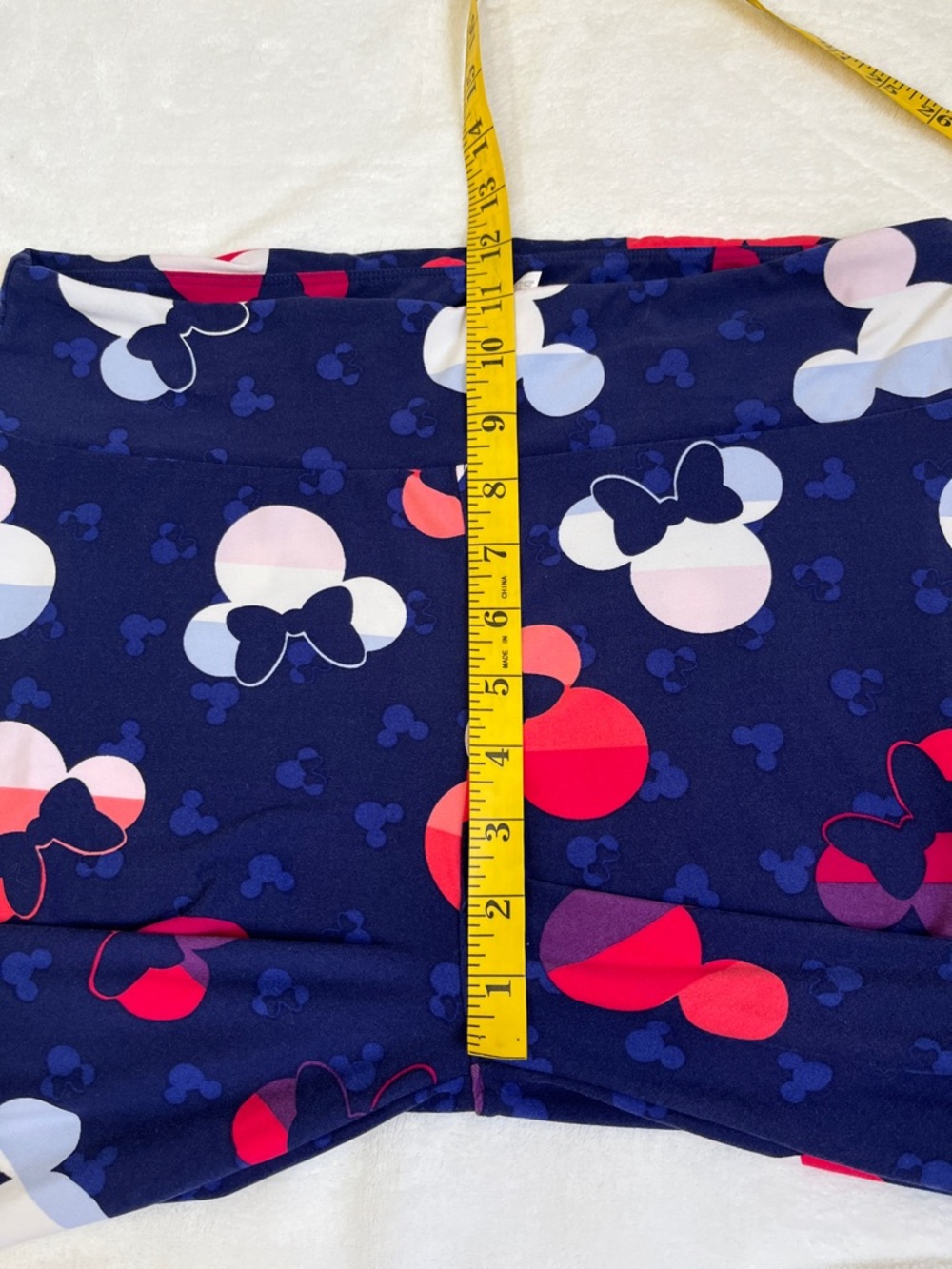 LuLaRoe Women's Disney Tall & Curvy Leggings Mickey Mouse - Picture 7 of 8